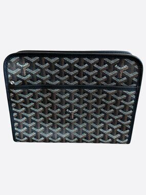 Goyard Black Jouvence MM Toiletry Bag